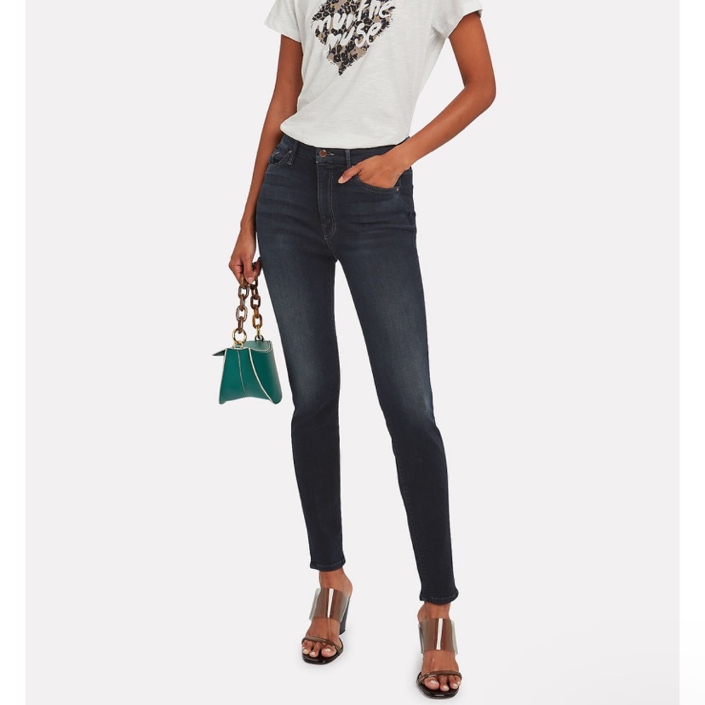 MOTHER High Waist Skinny Jeans